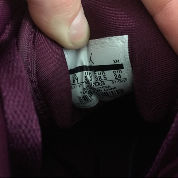 Jordan retro 1 mid Bordeaux/Sail - Picture 8 of 8